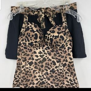 Animal Print Tankini Suit 12